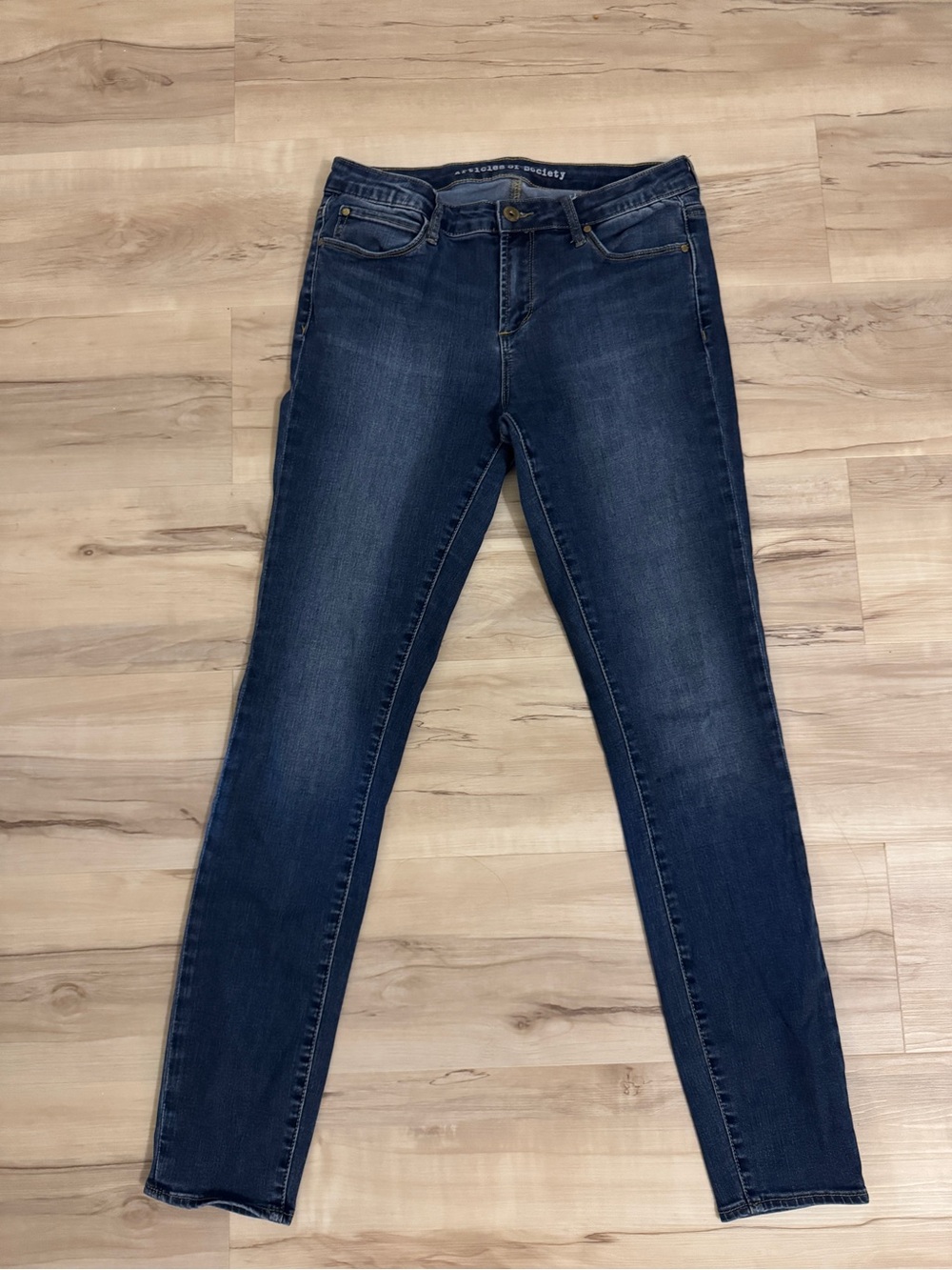 #16 Articles Of Society Dark Blue Skinny Jeans